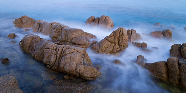 Costa na Sardegna - fotografia de stock