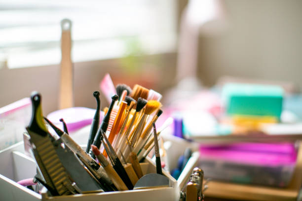 istock Art supplies for creative minds 1192615200