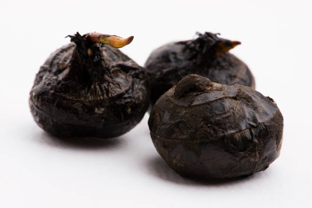 istock Chinese water chestnut on white 1192617613