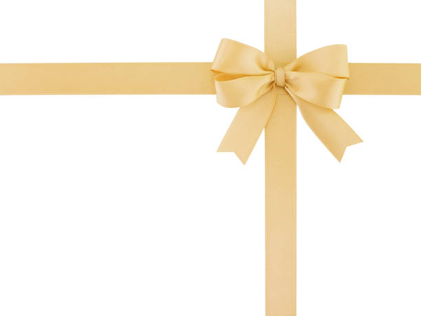 istock brown beige color ribbon bow isolated on white background 1192618705