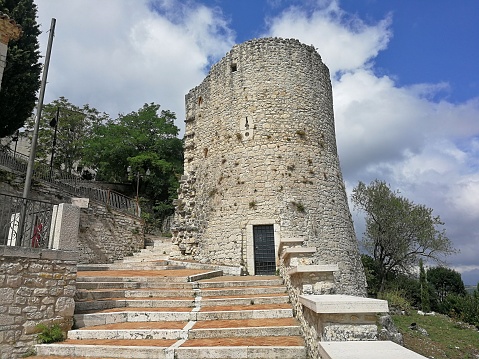 Historical castle, Aleppo, Syria.