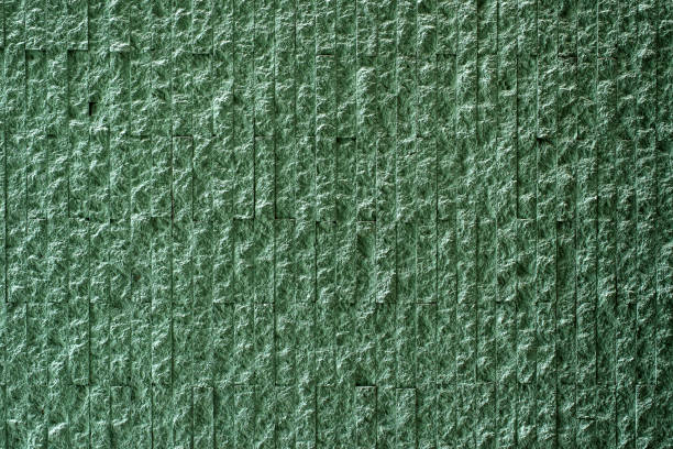 istock Blank green brick wall texture background, To display products 1192630316
