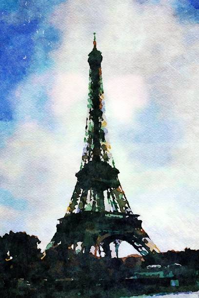 istock the view of the Eiffel tower in Paris on an autumn afternoon 1192631046