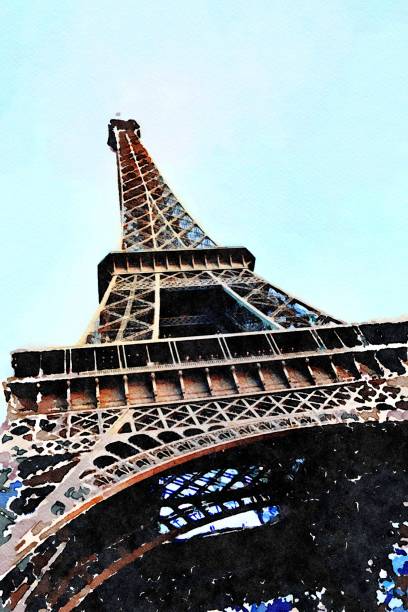 istock the view of the Eiffel tower in Paris on an autumn afternoon 1192631047