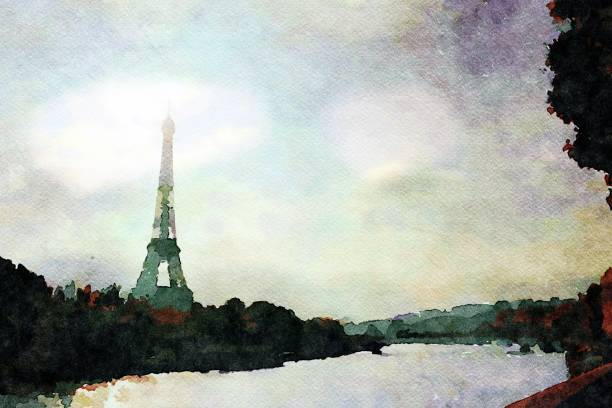 istock the view of the Eiffel tower in Paris on an autumn afternoon 1192631062