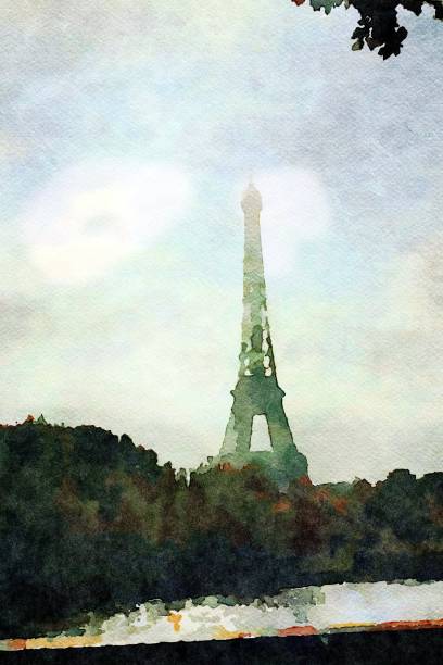 istock the view of the Eiffel tower in Paris on an autumn afternoon 1192631095