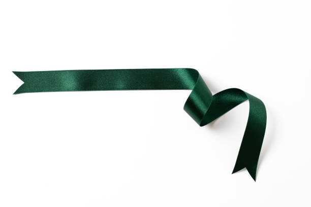 istock green banners ribbons label on white background 1192635018