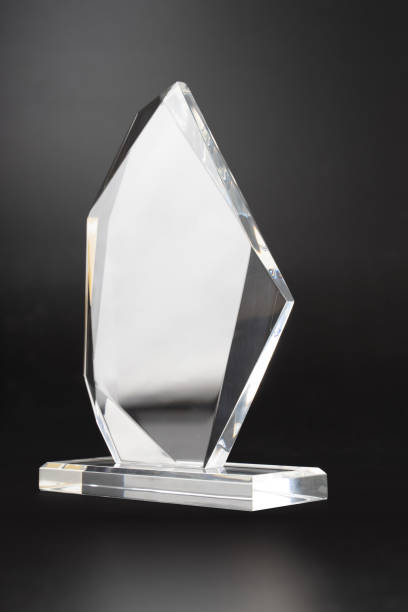 istock crystal blank award isolated on black background 1192635075