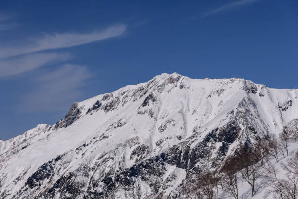 istock Manaitagura seen from Tenjin Ridge in spring 1192638322