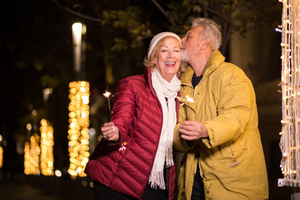 istock Married couple celebrating love 1192644712