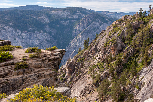 Cliffs of Yosemite National Park, California United States