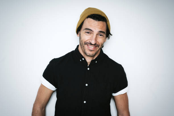 istock Studio portrait of a handsome man 1192658795