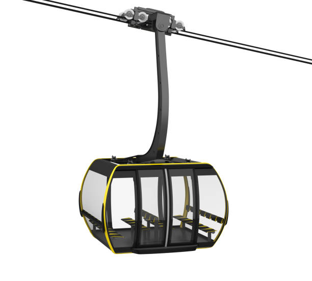 Gondola Lift Cable Car Isolated