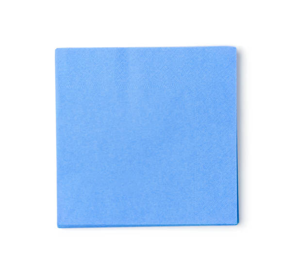 istock Paper napkins isolated on white background. 1192669988