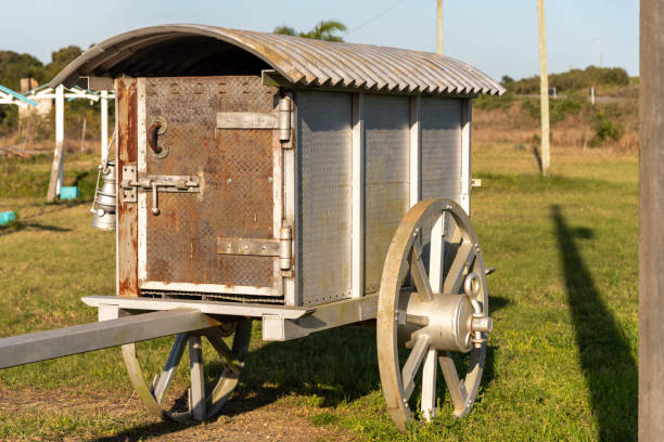 istock The old trailer and its historic accessories 14 1192675084