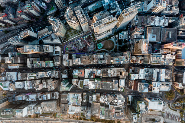 istock Hong Kong City Drone view 1192675174