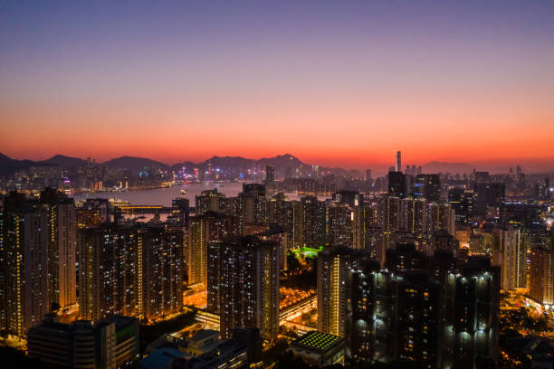 istock Hong Kong Kowloon District from Air 1192676201