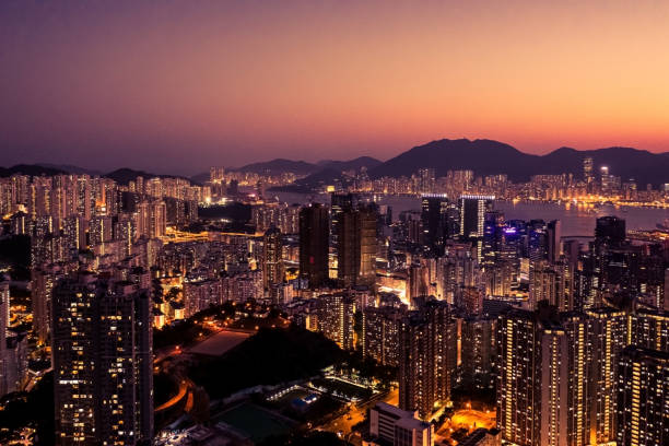istock Hong Kong Kowloon District from Air 1192676279