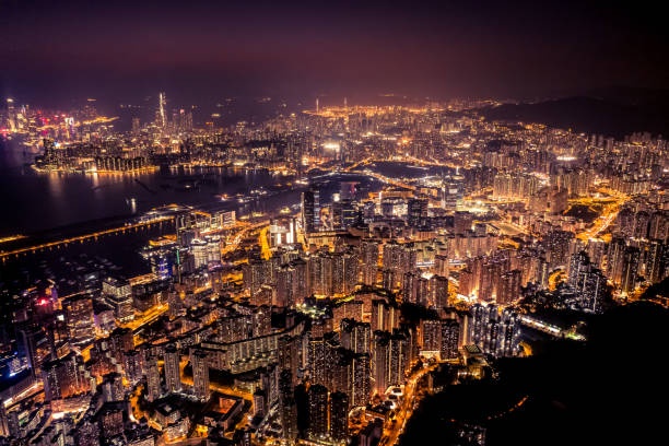 istock Hong Kong Kowloon District from Air 1192676497