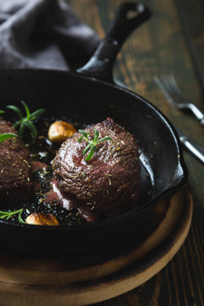 istock A pair of grilled marbled beef steaks 1192677552