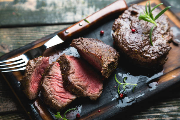 istock A pair of grilled marbled beef steaks 1192678017