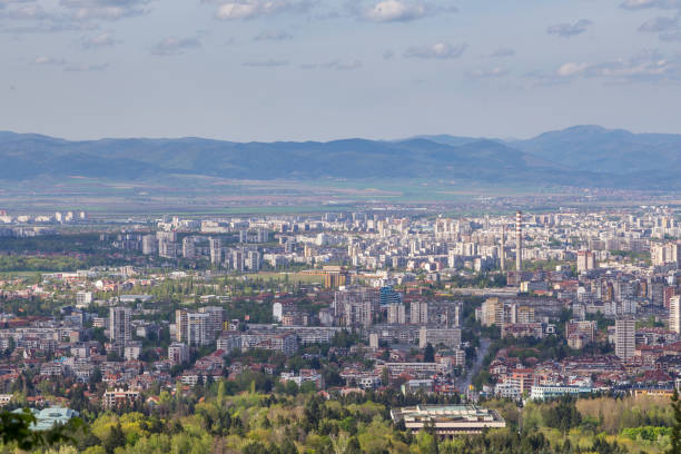 istock View of the suburbs of Sofia, Bulgaria. 1192680158