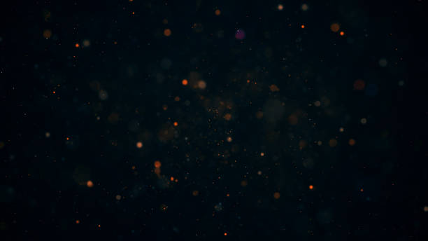 istock glowing particles, stars and sparkling flow, abstract background 1192687658