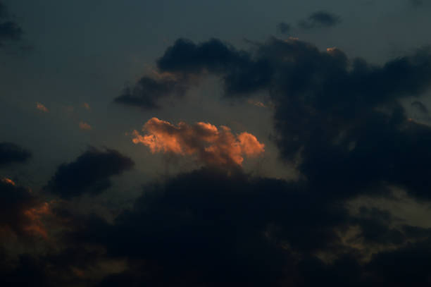 istock Beautiful sunset sky with clouds. Abstract sky. 1192696641
