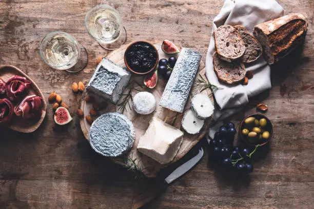 Photo of Goat Cheese Platter from France
