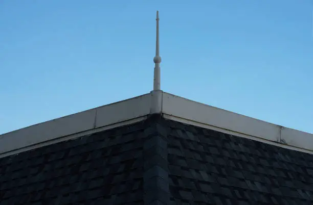 Photo of Tip of Roof of old castle