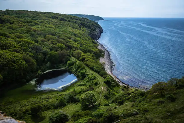 The northern coast line of Bornholm