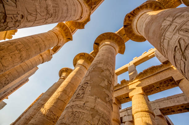 istock Ancient ruins of Karnak temple in Egypt 1192706107