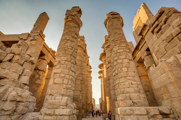 istock Ancient ruins of Karnak temple in Egypt 1192706968