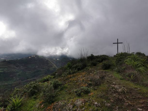istock cross at the top 1192707604
