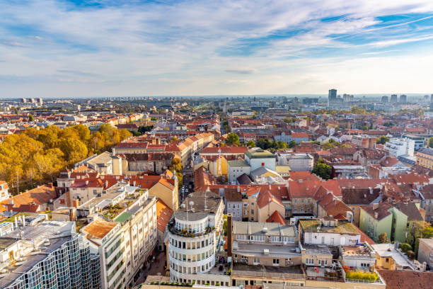 istock Zagreb main square and cathedral aerial view 1192709960