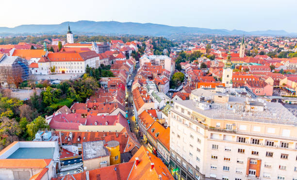 istock Zagreb main square and cathedral aerial view 1192711041