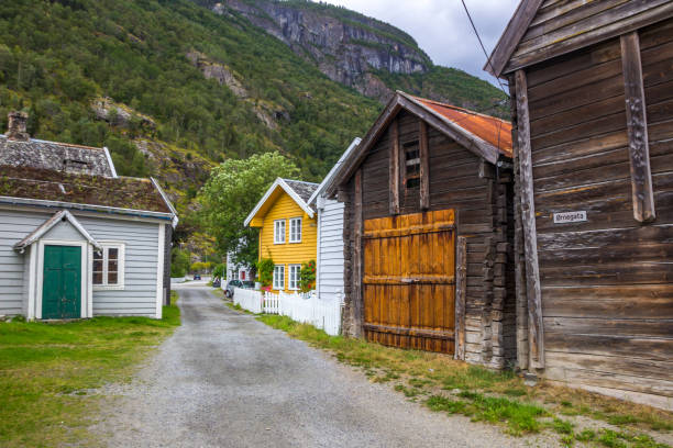 istock Laerdal town in Norway 1192720355