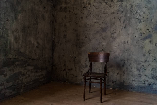 istock Old chairs cut out in room 1192721991