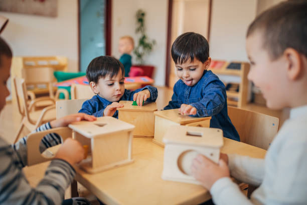 istock Preschool Friends Playing Together 1192724280