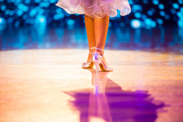 istock Woman dancer latino international dancing. 1192724875