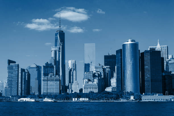 istock Manhattan Skyline over Hudson River 1192725536