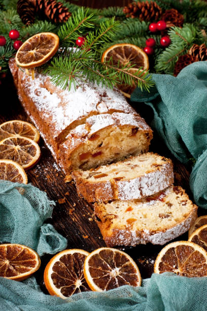 istock Tasty cake with raisins and walnuts 1192730997