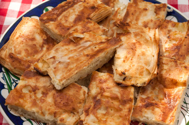 istock Filo pastry with cheese 1192741424
