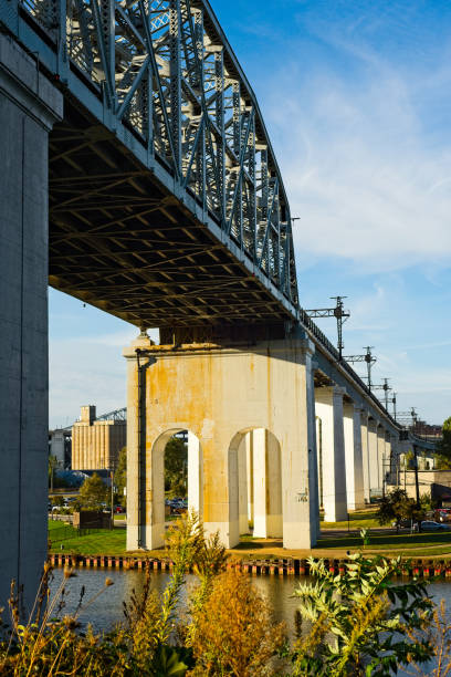 istock Rapid transit bridge in Cleveland 1192742530