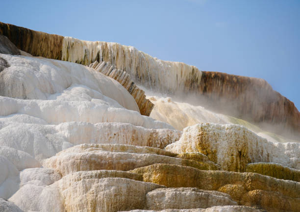 istock Close up of a Thermal Waterfall 1192745597