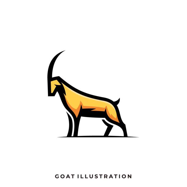 Goat Abstract Illustration Vector Template Goat Abstract Illustration Vector Template. Suitable for Creative Industry, Multimedia, entertainment, Educations, Shop, and any related business. capricorn illustrations stock illustrations