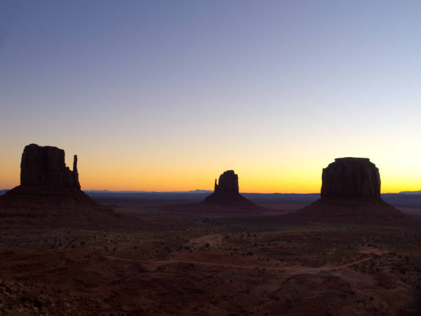 istock Unique landscapes in Monument valley tribal park 1192772420