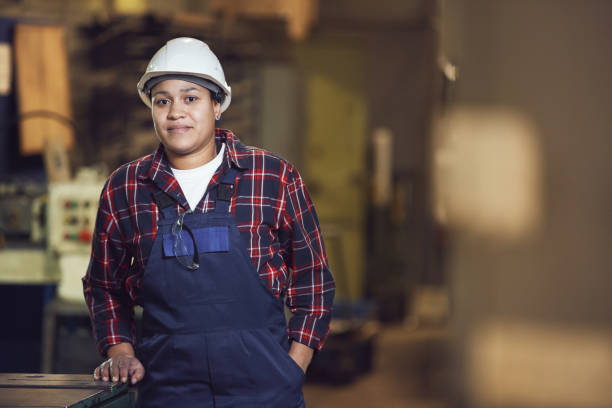istock Portrait of Modern Mixed-Race Worker 1192778689