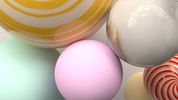 istock colorful ball/sphere abstract background 3d rendering 1192779609