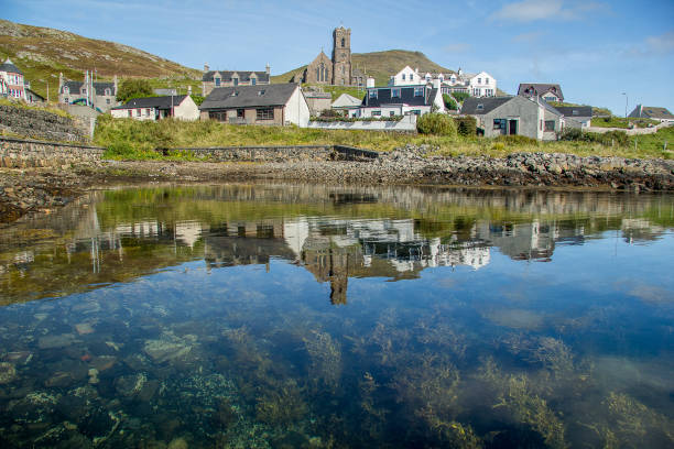 isola di barra scozia regno unito - hebrides foto e immagini stock